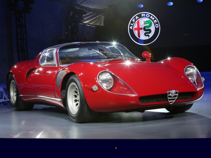 Alfa excelovala v LA - se 33 Stradale